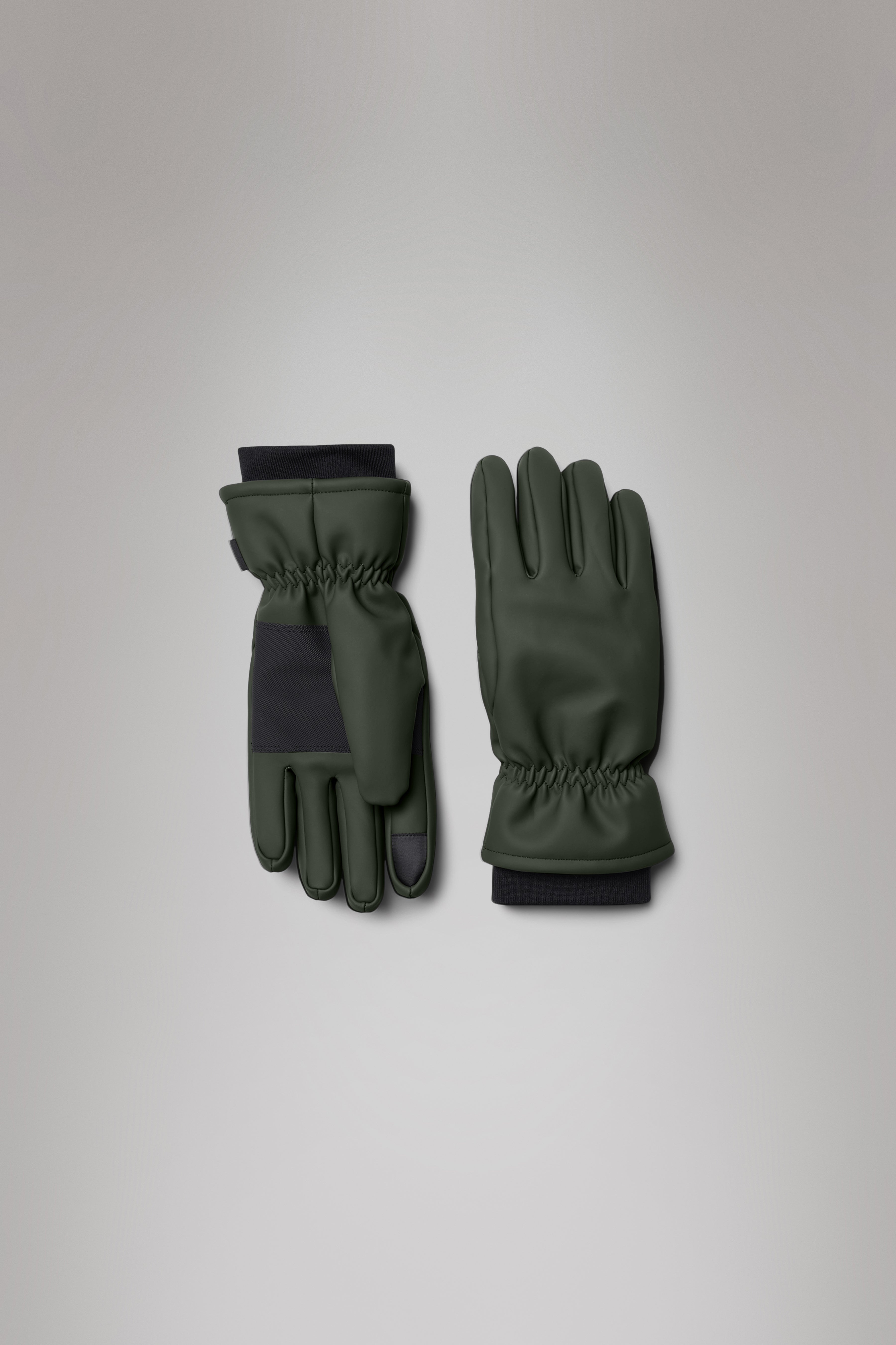 RAINS Insulated Gloves Green Gloves